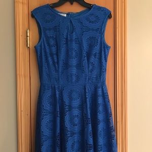 Blue Lace Dress 8